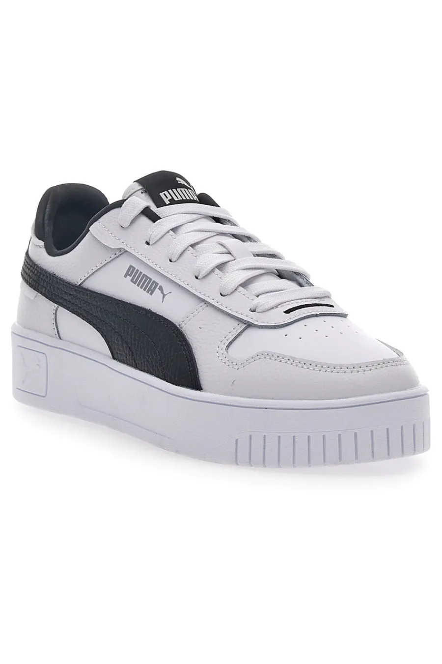PUMA Sneakers Bianche Con Dettagli Neri Carina Street Online