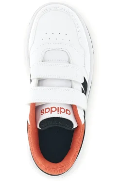 ADIDAS Sneakers bianche con doppio strappo Hoops 3 Cf c