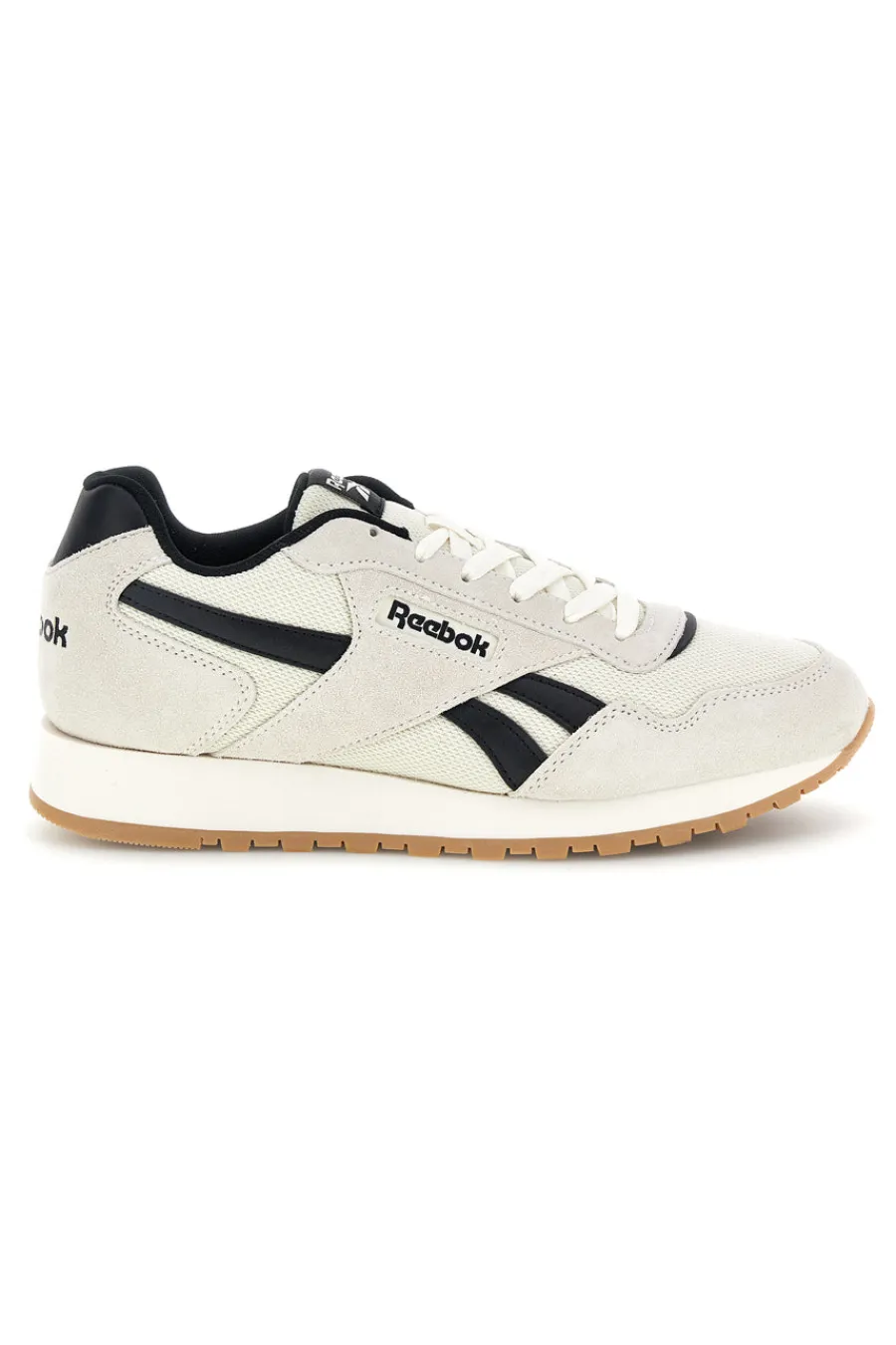 Uomo REEBOK Sneakers bianche con inserti a contrasto e lacci Glide