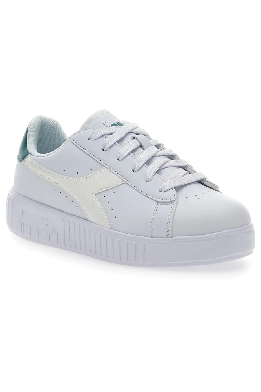 DIADORA Sneakers Bianche con Lacci Game Step GS Glazed