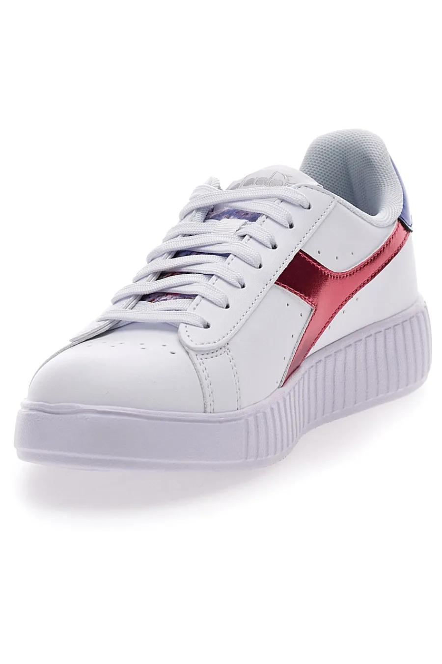 DIADORA Sneakers Bianche con Lacci Step P Teatime Discount