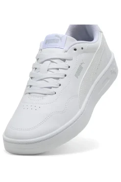 Donna PUMA Sneakers Bianche con Lacci Court Classy
