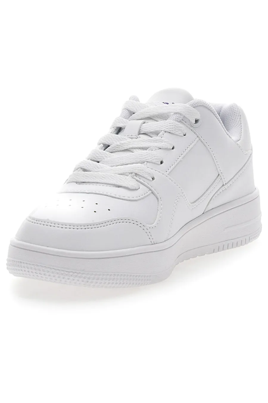 CHAMPION Sneakers bianche con logo a contrasto RD18 LOW G GS Hot
