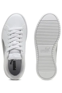PUMA Sneakers Bianche con Logo Argento RICKIE CLASSIC JR