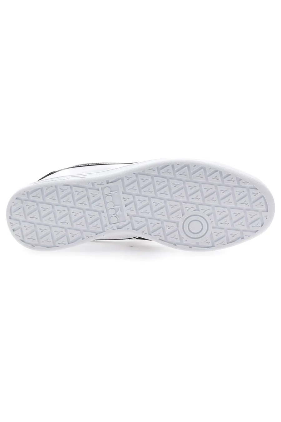 Uomo DIADORA Sneakers bianche con logo blu TORNEO