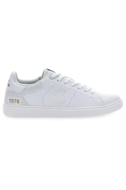 Uomo COTTON BELT Sneakers bianche con logo impresso GTZ 4.0 LTH