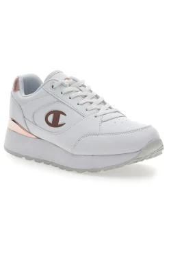 CHAMPION Sneakers Bianche Con Logo Laterale RR Champ Plat II Element Clearance