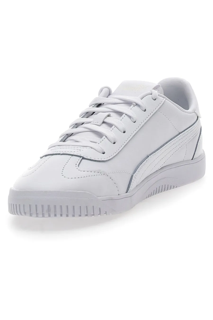 Uomo PUMA Sneakers Bianche Con Logo Laterale Club 5v5