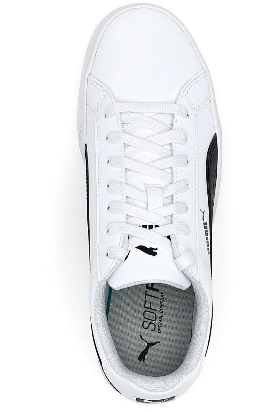 Uomo PUMA Sneakers Bianche Con Logo Laterale Smash Vulc