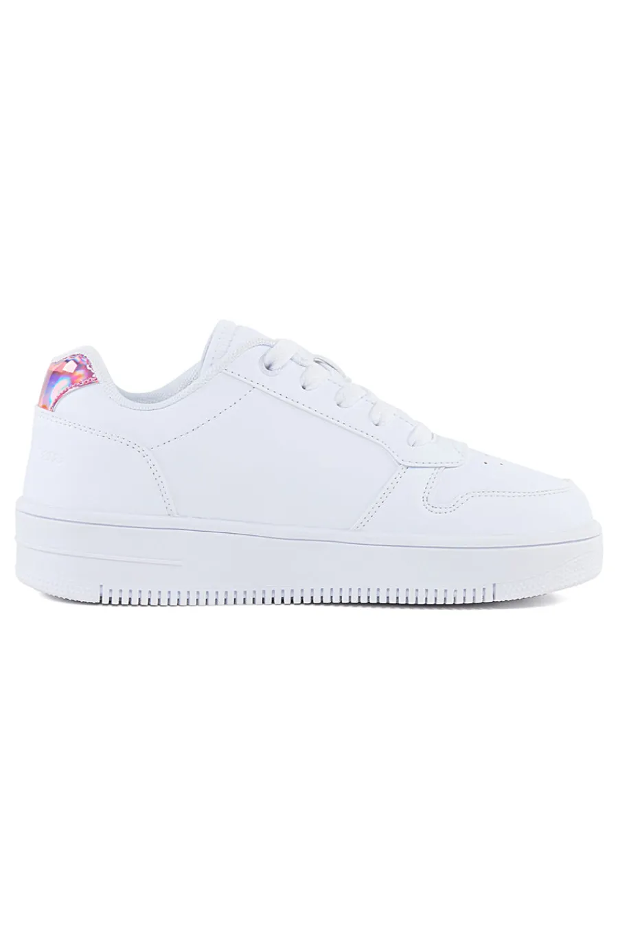 CHAMPION Sneakers Bianche Con Logo Laterale RD18 PLATFORM GLITTER G GS