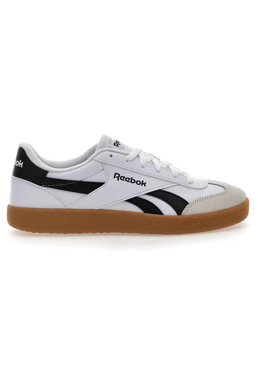 Uomo REEBOK Sneakers bianche con logo nero SMASH EDGE S