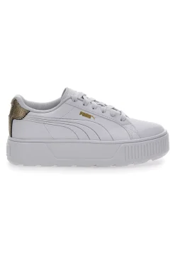 PUMA Sneakers Bianche con Platform Karmen Metallic Shine New