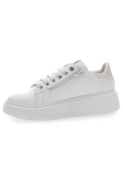 Donna LAURA BIAGIOTTI Sneakers Bianche con Platform 9694