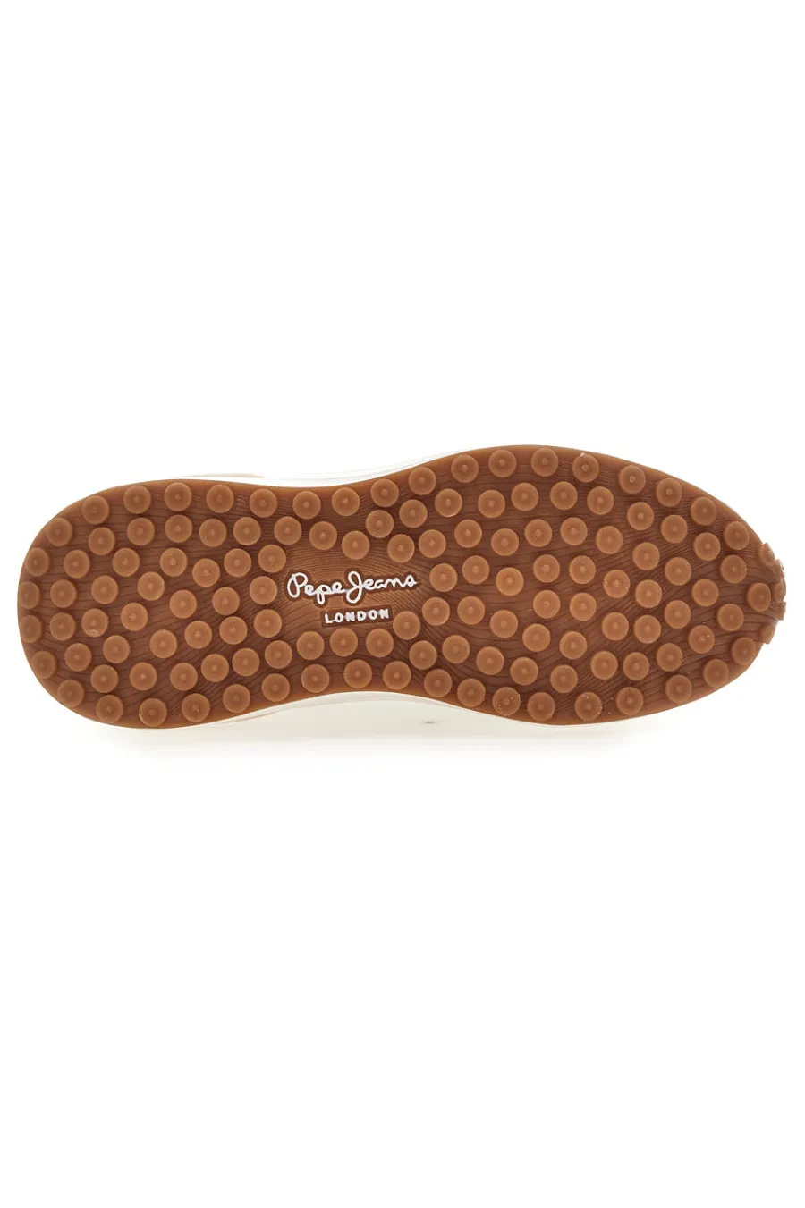 PEPE JEANS Sneakers Bianche con Platform e Tomaia in Pelle WINSLOW ACTION M Discount