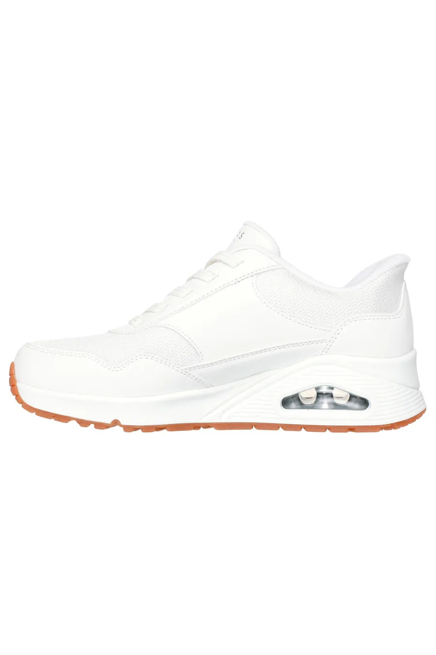 SKECHERS Sneakers Bianche con Platform Street Hands Free Slip-ins: Uno - Banksia Sale