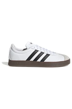 Uomo ADIDAS Sneakers bianche con punta rinforzata e strisce nere VL Court Base