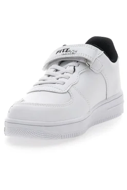 PITT KIDS Sneakers bianche con stampa colorata K191562