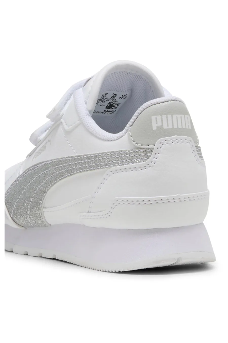 PUMA Sneakers Bianche Con Strappi ST Runner v4 SL Glitter V PS