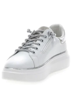 ENERGY Sneakers bianche con strass E86 Outlet