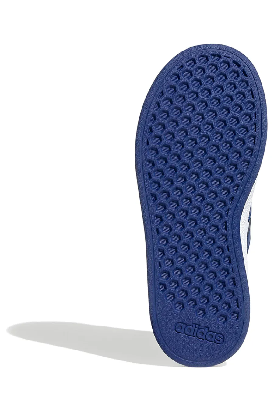 ADIDAS Sneakers bianche con strisce blu in materie sintetiche Grand Court 2.0 K