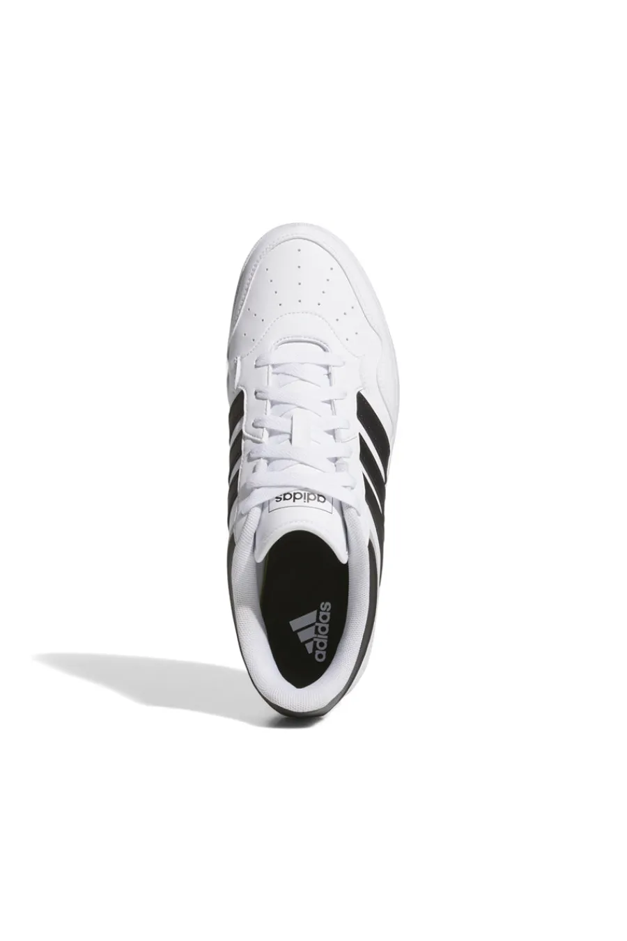 Uomo ADIDAS Sneakers Bianche con Tomaia in Suede Hoops 4.0