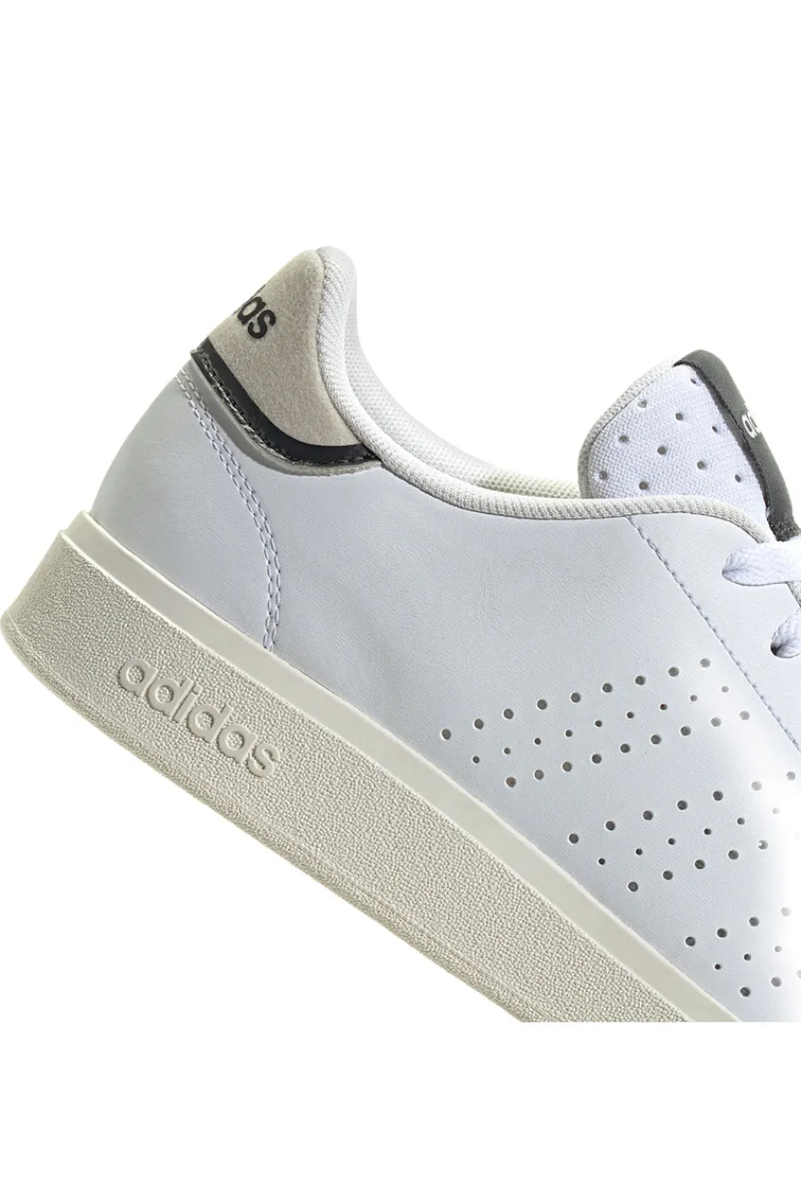 Uomo ADIDAS Sneakers Bianche con Tomaia Traforata Advantage Base 2.0