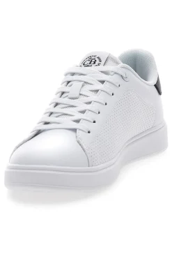 Uomo COTTON BELT Sneakers Bianche con Tomaia Traforata GTZ 3.0