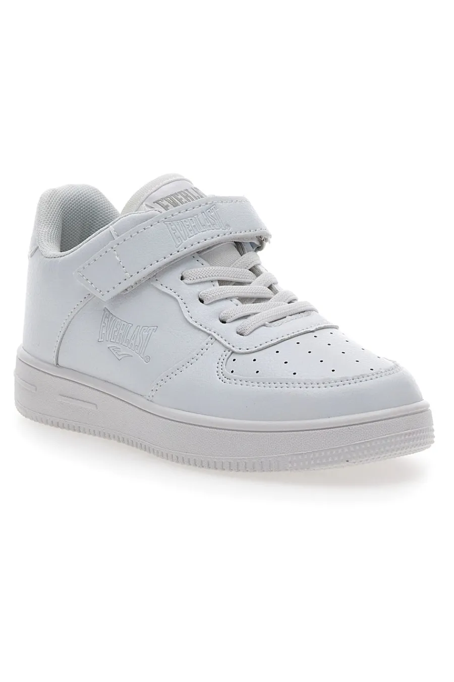EVERLAST Sneakers Bianche con Velcro da Bimbi 713