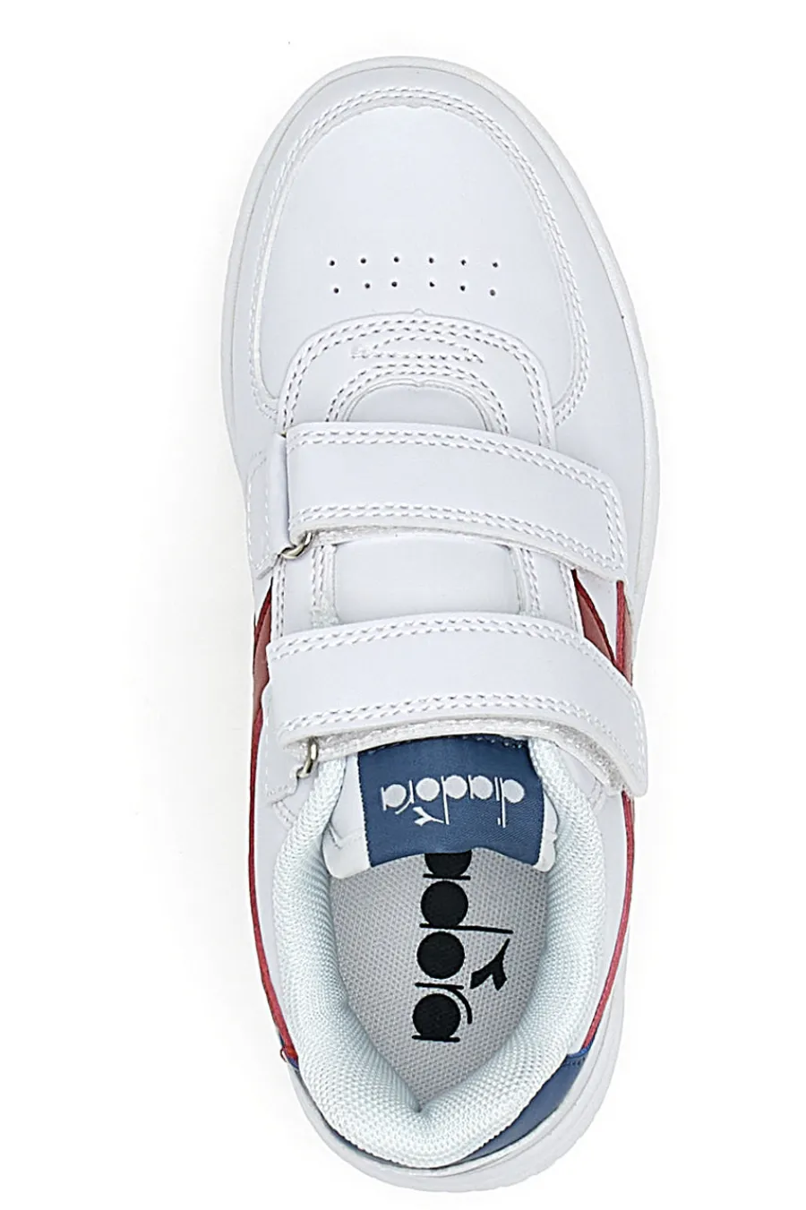 DIADORA Sneakers Bianche con Velcro Raptor Low PS