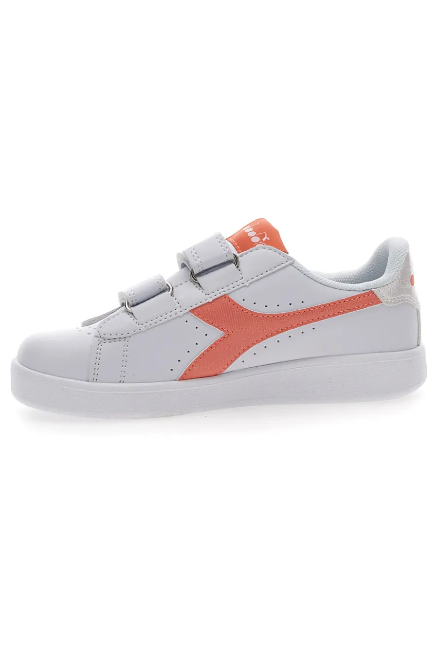 DIADORA Sneakers Bianche con Velcro Game Step P PS Girl