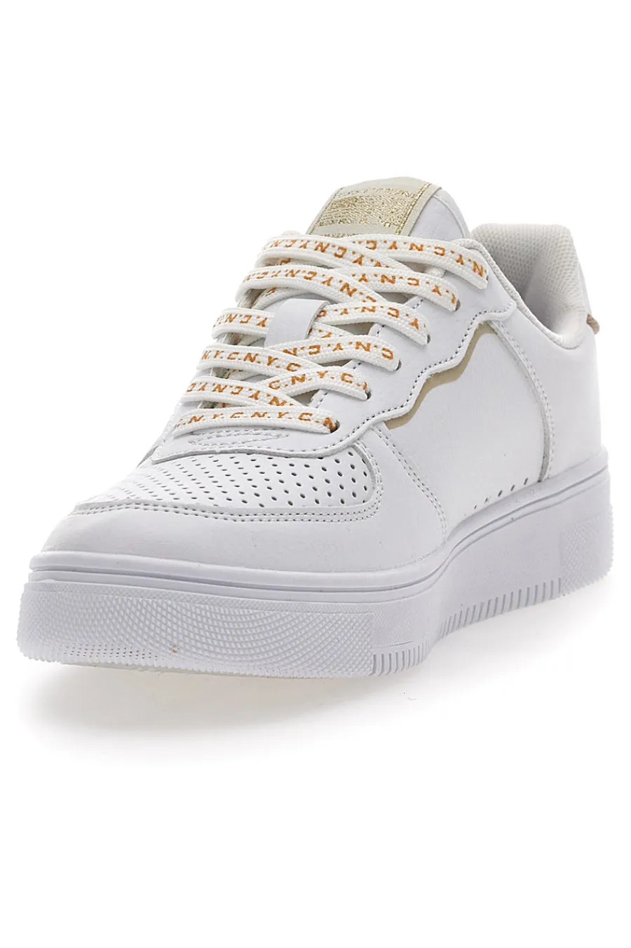 COTTON BELT Sneakers Bianche Austria TOTAL WHITE Discount