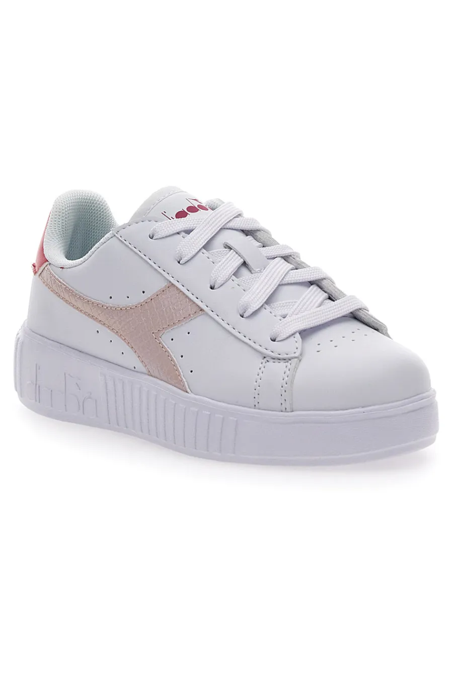 DIADORA Sneakers Bianche da Bambin* Game Step PS Glazed