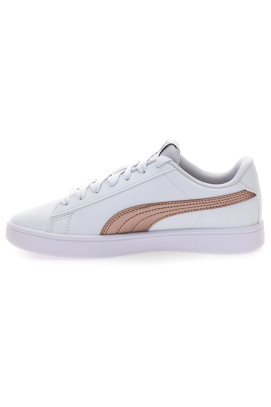 PUMA Sneakers bianche dettagli rame classiche Rickie Classic JR Outlet
