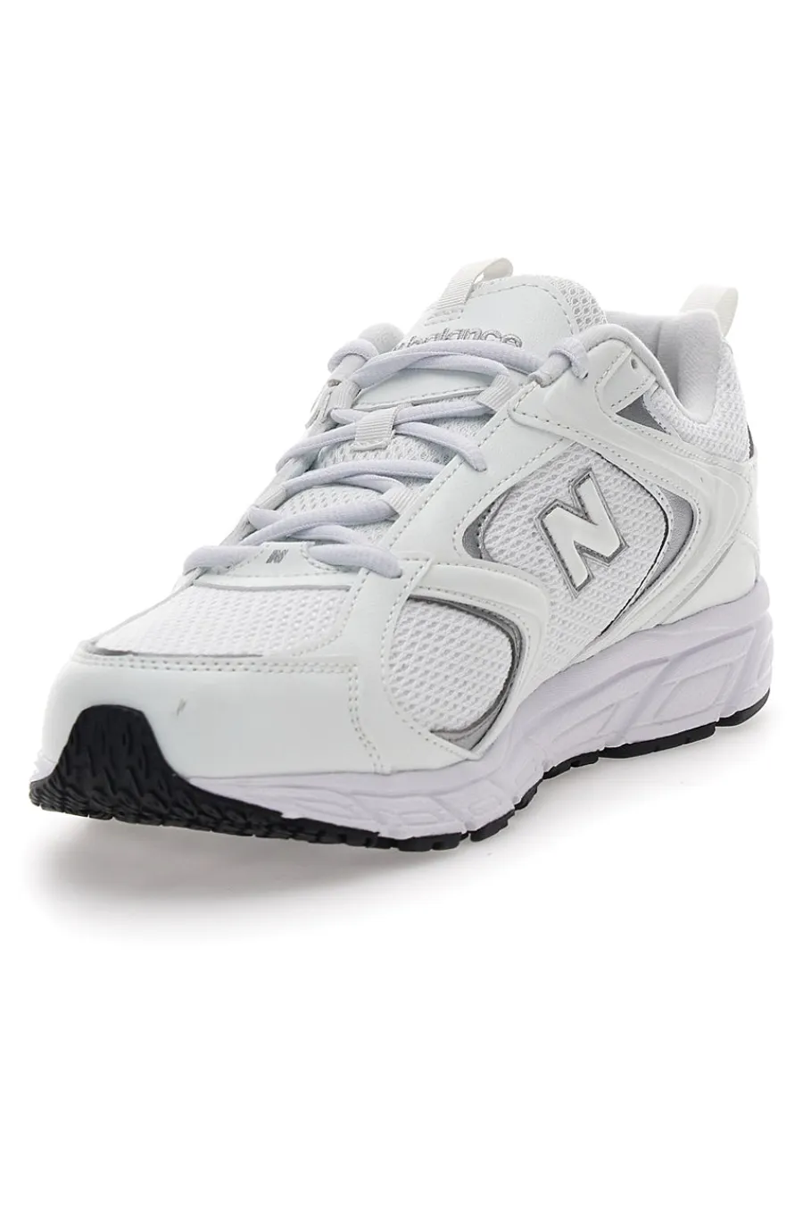 Uomo NEW BALANCE Sneakers Bianche e Argento Ml408W