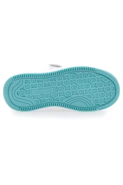 CHAMPION Sneakers Bianche e Azzurre Con Platform Rebound Abstract G Ps