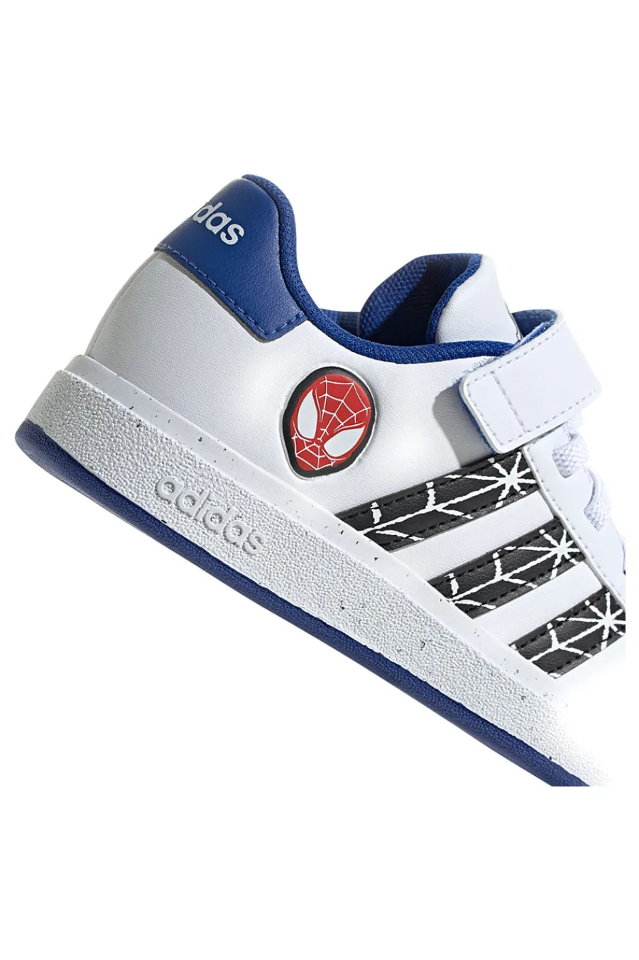 ADIDAS Sneakers bianche e blu Marvel's Spider-Man Grand Court Kid
