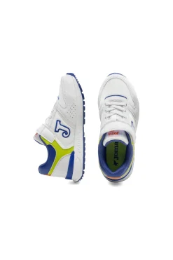 JOMA Sneakers bianche e blu con strappo Tornado JR 2605