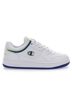 CHAMPION Sneakers Bianche e Con Suola Blu Rebound Low B Gs