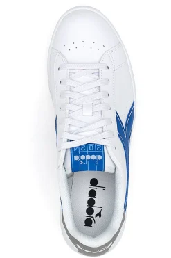 Uomo DIADORA Sneakers Bianche e Fregio Blu Torneo Athletic