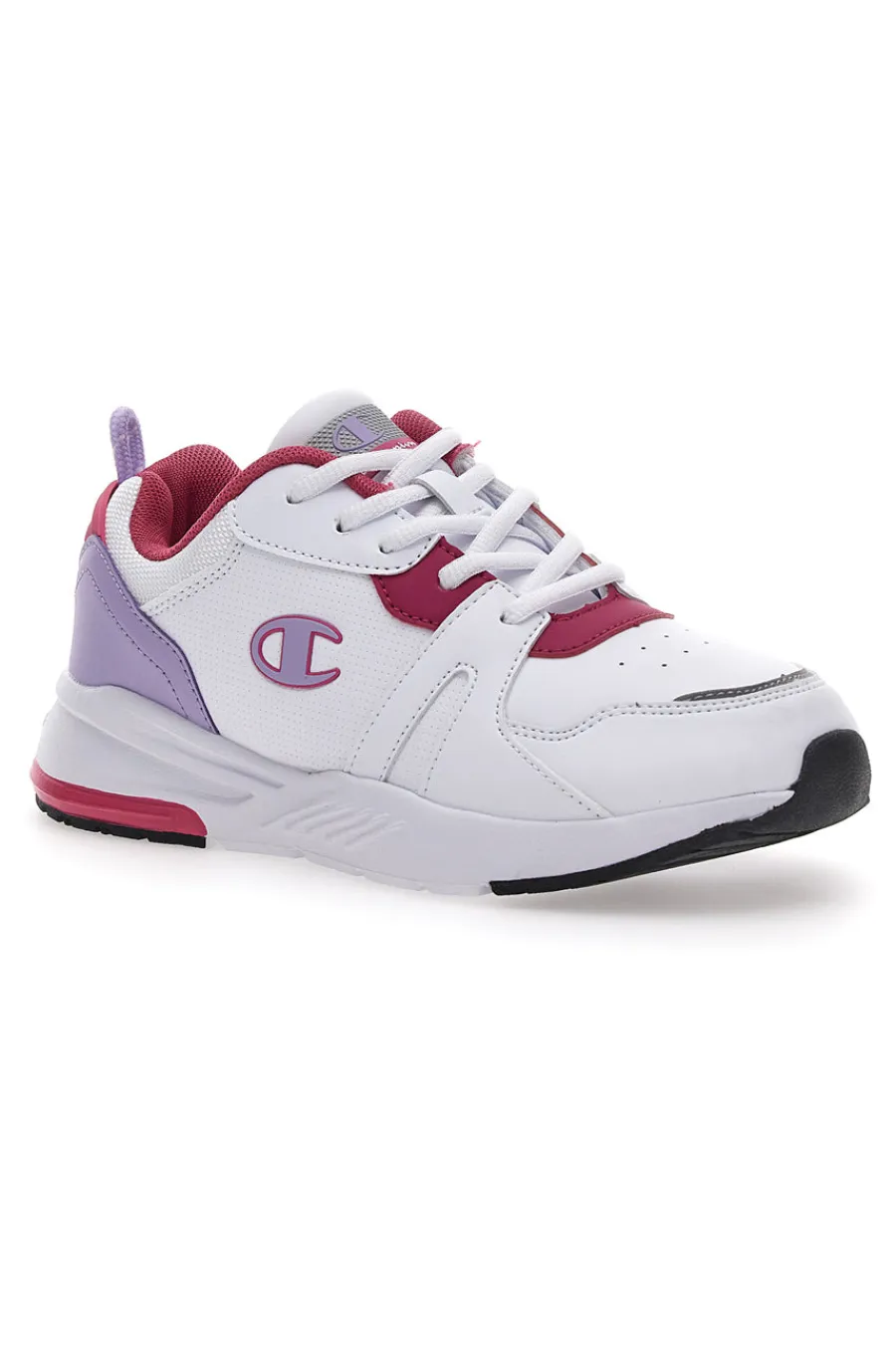CHAMPION Sneakers Bianche e Fucsia Ramp Up Pu G Gs