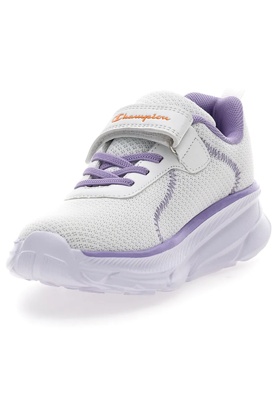 CHAMPION Sneakers bianche e lilla con strappo HRO J GPS Low Cut
