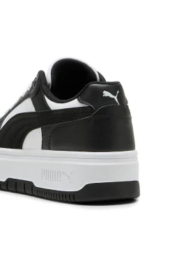 PUMA Sneakers bianche e nere platform Rebound Femme Low Outlet