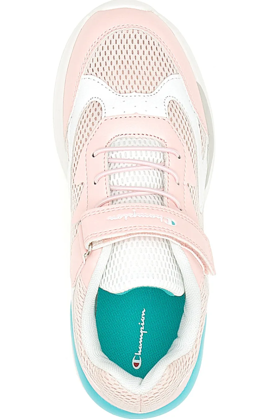 CHAMPION Sneakers Bianche e Rosa Low Cut Shoe Fast R.G GS