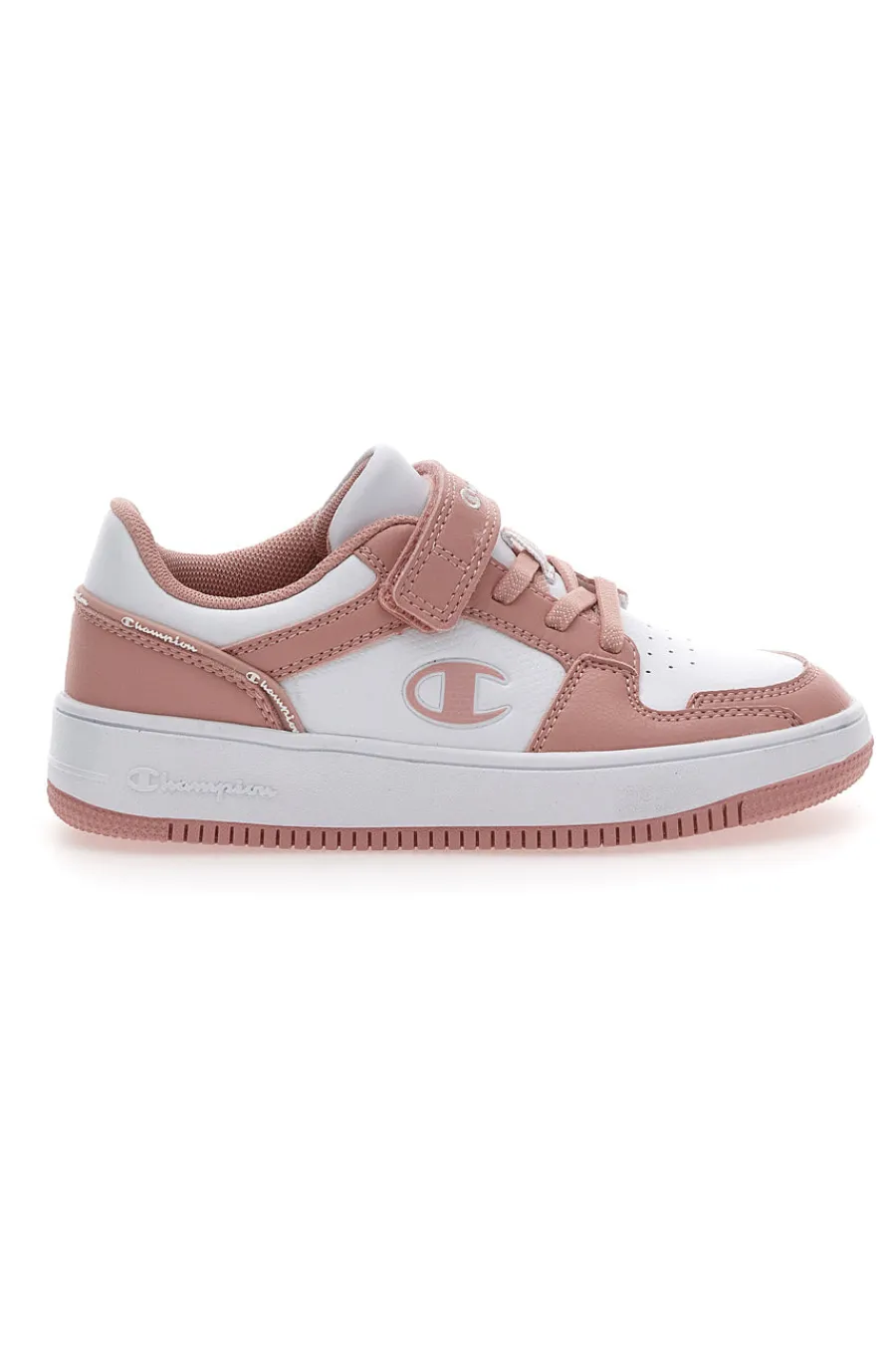 CHAMPION Sneakers Bianche e Rosa Rebound 2 Low G Ps