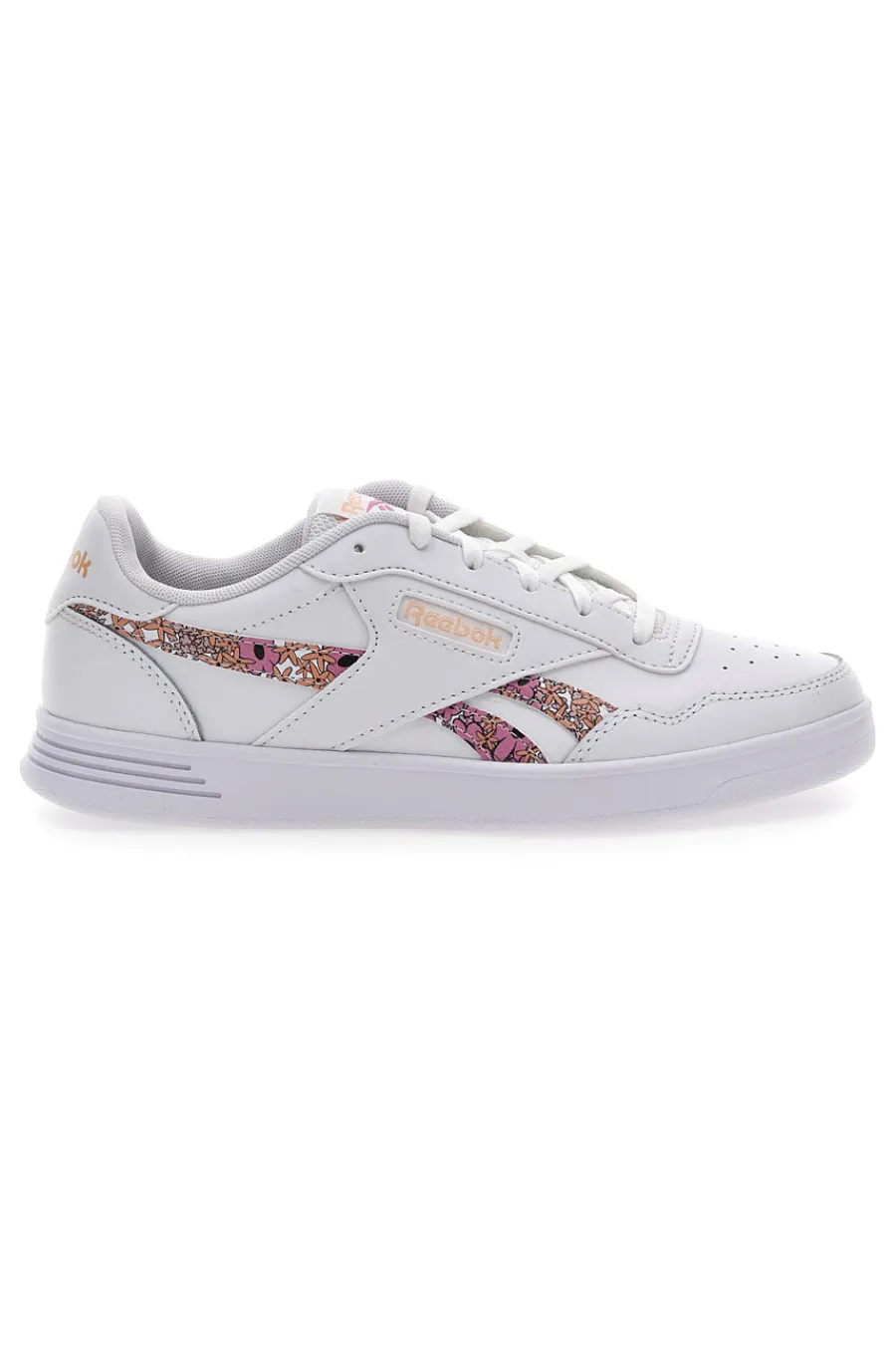REEBOK Sneakers Bianche e Rosa Con Brillantini Court Advance Online