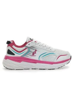 AUSTRALIAN Sneakers Bianche e Rosa Con Extra - Insole AU24W105