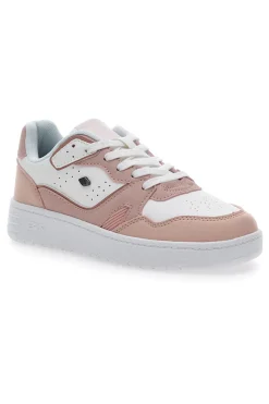 BRITISH KNIGHTS Sneakers Bianche e Rosa con Lacci 53360303
