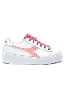 DIADORA Sneakers Bianche e Rosa GAME STEP P GS FLUFFY
