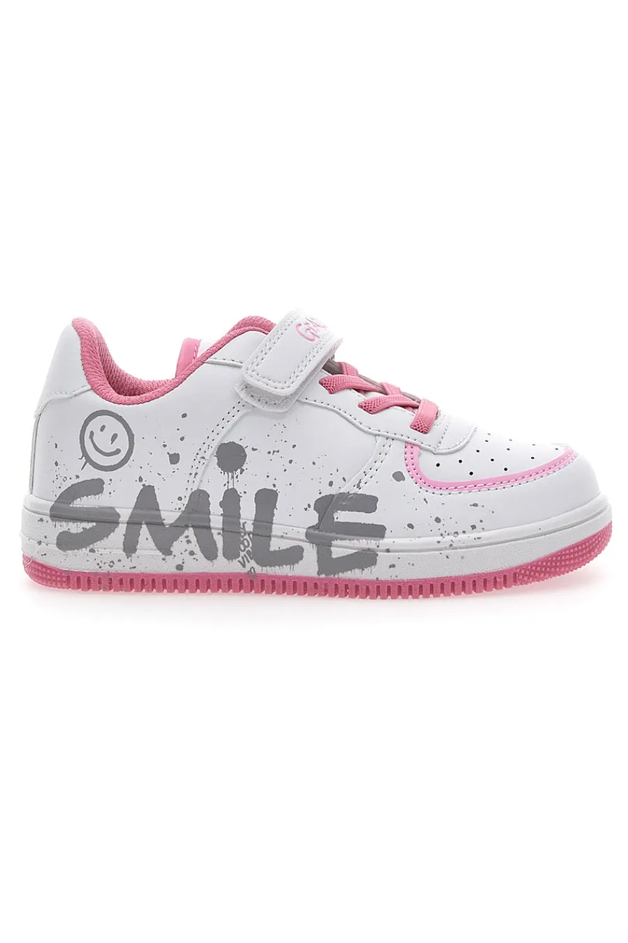 GRAZIE Sneakers Bianche e Rosa 23