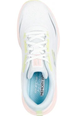 SKECHERS Sneakers Bianche e Rosa Vapor Foam Smooth Ride BIANCO/ROSA Sale